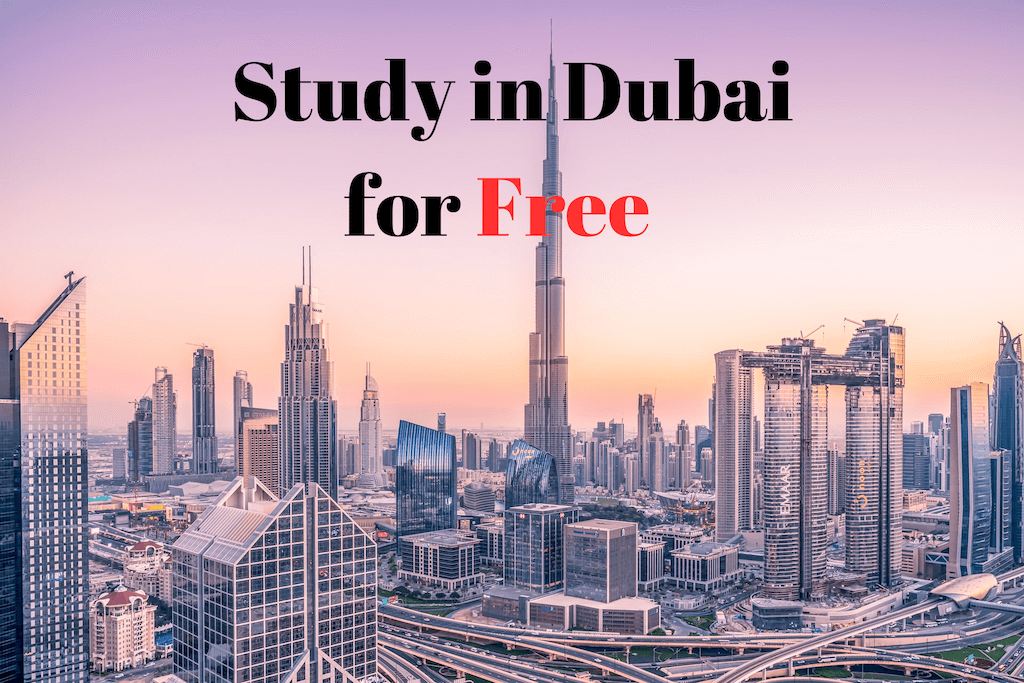 study in dubai for free